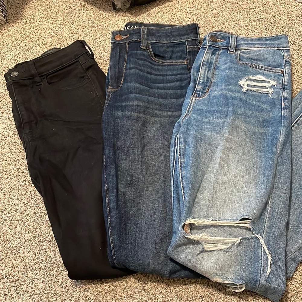 American Eagle women’s next level stretch jeggings